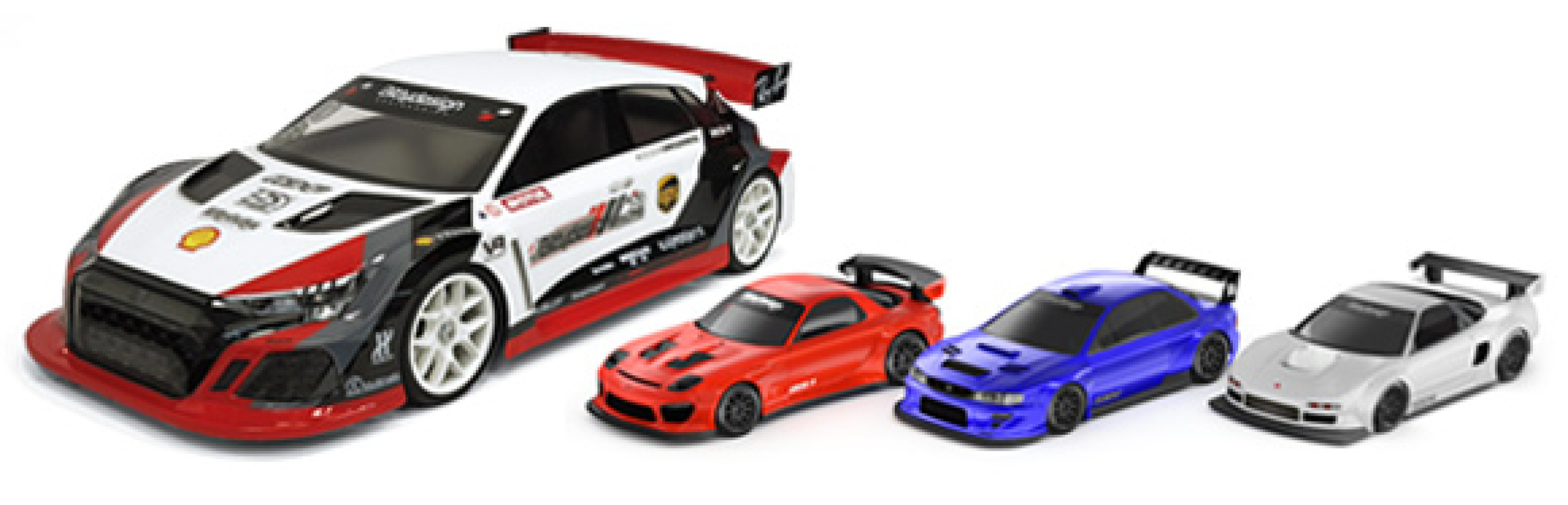 New Lexan bodies from Bittydesign