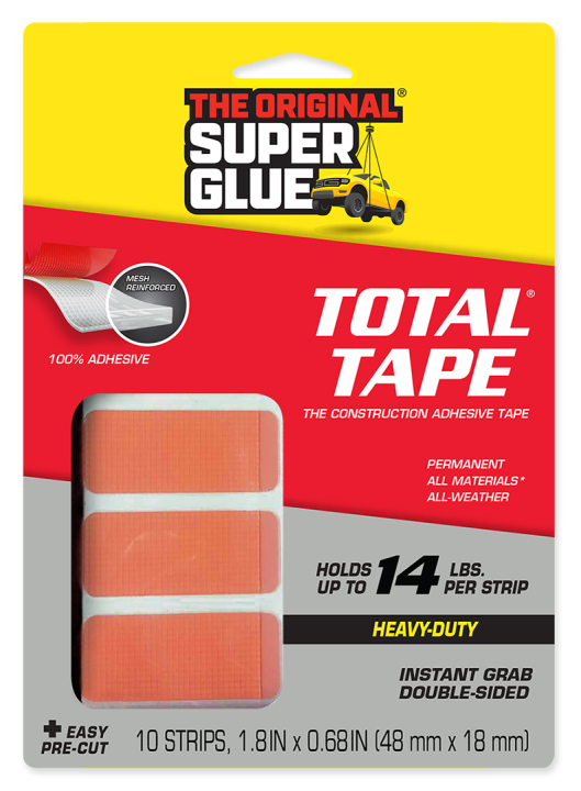 Total Tape Dubbelhäftande Monteringsremsor i gruppen Katalog / Fabrikat / Z / ZAP / ZAP Lim hos Minicars Hobby Distribution AB (4011710507)