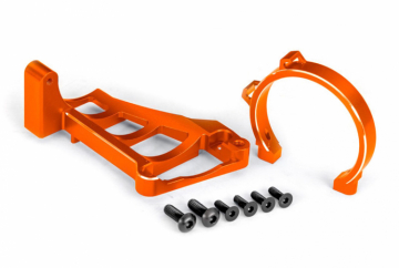 Motorfäste Fram & Bak Set Alu Orange Maxx Slash