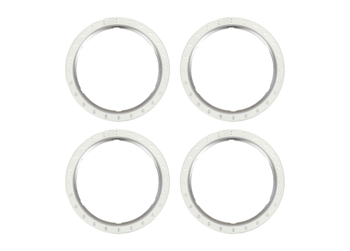 Beadlock Rings Alu Silver (Pro Scale Wheel Alu System) (4)