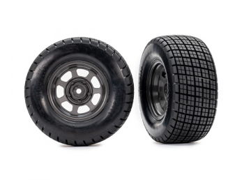 Tires & Wheels Hoosier / Dirt Oval 4WD/2WD Front (2) in the group Brands / T / Traxxas / Spare Parts at Minicars Hobby Distribution AB (4210474)