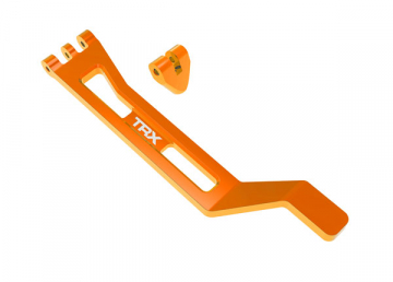 Battery Hold-Down Alu Orange Mini Maxx in the group Brands / T / Traxxas / Spare Parts at Minicars Hobby Distribution AB (4210726-ORNG)