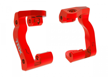 Caster Blocks Alu Red (Pair) Mini Maxx in the group Brands / T / Traxxas / Spare Parts at Minicars Hobby Distribution AB (4210733-RED)