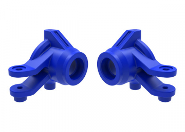 Steering Blocks Blue (Pair) Mini Maxx in the group Brands / T / Traxxas / Spare Parts at Minicars Hobby Distribution AB (4210736-BLUE)