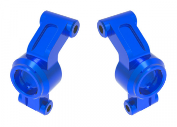 Stub Axle Carriers Alu Blue (Pair) Mini Maxx in the group Brands / T / Traxxas / Spare Parts at Minicars Hobby Distribution AB (4210751-BLUE)