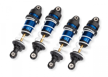 Shocks GTR Long Complete Blue (4) in the group Brands / T / Traxxas / Spare Parts at Minicars Hobby Distribution AB (4210765-BLUE)