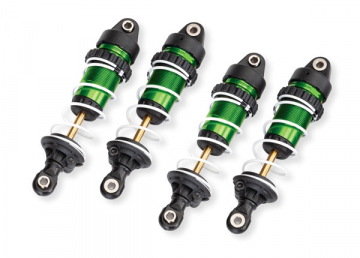 Shocks GTR Long Complete Green (4) in the group Brands / T / Traxxas / Spare Parts at Minicars Hobby Distribution AB (4210765-GRN)