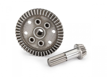 Ring Gear & Pinion Gear Diff Front Mini Maxx in the group Brands / T / Traxxas / Spare Parts at Minicars Hobby Distribution AB (4210778)