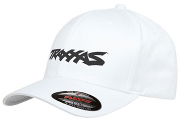 Keps Svängd Skärm Vit Traxxas Logo L-XL