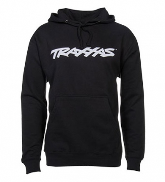 Hoodie Svart Traxxas-logga L