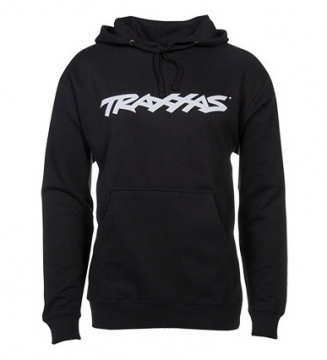 Hoodie Svart Traxxas-logga S