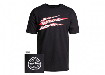 T-shirt Svart Traxxas-logga Riven L*