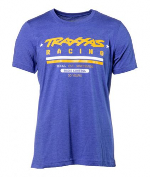 T-shirt Blå Traxxas Racing Heritage L (Premium)