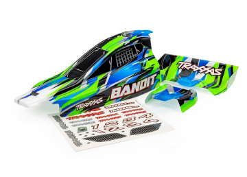 Kaross Bandit Grön i gruppen Katalog / Fabrikat / T / Traxxas / Karosser & Tillbehör hos Minicars Hobby Distribution AB (422430-GRN)