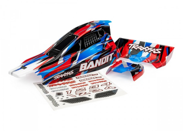 Kaross Bandit Röd i gruppen Katalog / Fabrikat / T / Traxxas / Karosser & Tillbehör hos Minicars Hobby Distribution AB (422430-RED)