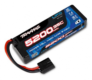 Li-Po Battery 2S 7,4V 5200mAh 35C iD-connector in the group Brands / T / Traxxas / Batteries Li-Po at Minicars Hobby Distribution AB (422844R)