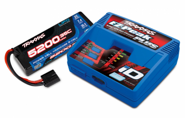 Laddare EZ-Peak Plus 4A och 2S 5200mAh Hard Batteri Combo i gruppen Katalog / Fabrikat / T / Traxxas / Laddare hos Minicars Hobby Distribution AB (422970GX-2SR)