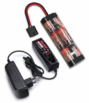 Laddare 2969G och 8,4V NiMH 3000mAh Hump iD Combo