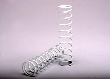 Shock Spring Rear White Nitro Slash (2) in der Gruppe Hersteller / T / Traxxas / Spare Parts bei Minicars Hobby Distribution AB (424457A)