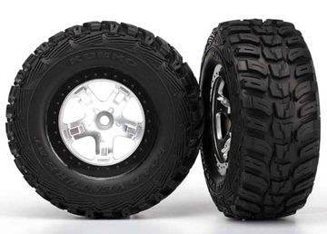 Däck & Fälg Kumho/SCT Matt Krom 4WD/2WD Bak (2)