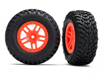 Däck & Fälg SCT / SCT S-Spoke Orange 4WD/2WD Bak TSM (2)