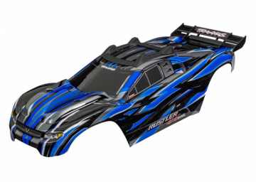 Body Rustler 4x4 VXL Blue Clipless in the group Brands / T / Traxxas / Bodies & Accessories at Minicars Hobby Distribution AB (426785-BLUE)