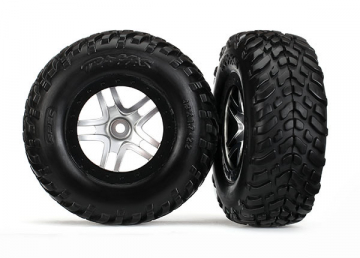 Däck & Fälg SCT S1/S-Spoke Krom-Svart 4WD/2WD Bak TSM (2)