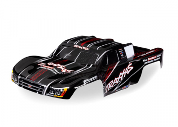 Kaross 1/16 Slash Svart i gruppen Fabrikat / T / Traxxas / Karosser & Tillbehr hos Minicars Hobby Distribution AB (427027-BLK)