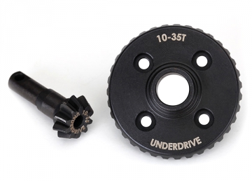 Ring- & Piniondrev Differential Underdrive 10/35T  TRX-4/6