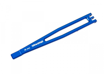 Battery Hold-down Alu Blue in the group Brands / T / Traxxas / Spare Parts at Minicars Hobby Distribution AB (428327-BLUE)