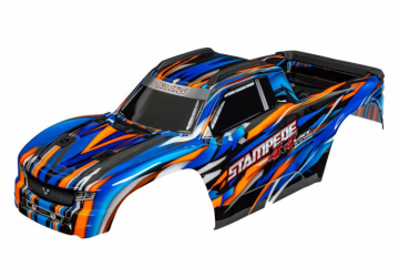 Kaross Stampede 4x4 VXL Orange Clipless i gruppen Fabrikat / T / Traxxas / Reservdelar hos Minicars Hobby Distribution AB (429014-ORNG)