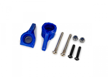 Steering Blocks EHD Blue (Pair) (for Upgrade Kit #9180/9181/9182) 2WD in the group Brands / T / Traxxas / Spare Parts at Minicars Hobby Distribution AB (429137-BLUE)