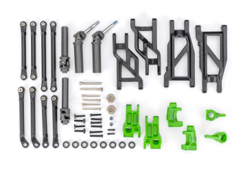 Outer Driveline & Suspension EHD Green Upgrade Kit 2WD Stampede, Rustler, Bigfoot in the group Brands / T / Traxxas / Spare Parts at Minicars Hobby Distribution AB (429180-GRN)