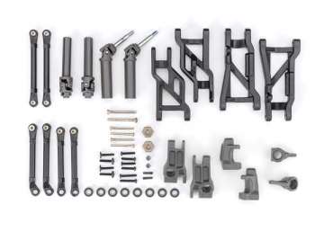 Outer Driveline & Suspension EHD Gray Upgrade Kit 2WD Raptor, Slash, Slash Mod in the group Brands / T / Traxxas / Spare Parts at Minicars Hobby Distribution AB (429181-GRAY)