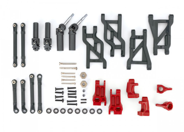 Outer Driveline & Suspension EHD Red Upgrade Kit Bandit, Drag Slash in the group Brands / T / Traxxas / Spare Parts at Minicars Hobby Distribution AB (429182-RED)