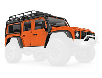 Kaross TRX-4M Land Rover Defender Orange Komplett