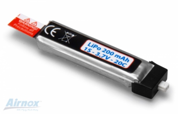 Li-Po Batteri 1S 3,7V 200mAh Airnox