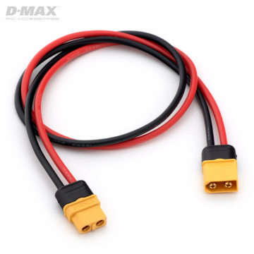 Charge Lead XT60 Male to XT60 14AWG 500mm in the group Brands / D / DynoMAX / Cables & Connectors at Minicars Hobby Distribution AB (B9671)