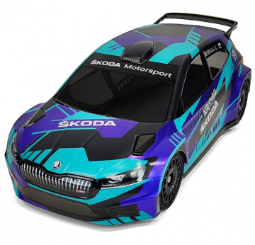 SKODA Fabia RS Rally2 Clear Body 1/10 Rally 190mm Hard 1,2mm in the group Brands / B / Bittydesign / Bittydesign at Minicars Hobby Distribution AB (BDRX-190FRS2H)