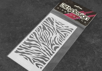 Stencil Vinyl Zebra i gruppen Fabrikat / H / Hobbynox / Maskering hos Minicars Hobby Distribution AB (BDSTC-016)