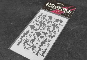 Stencil Vinyl Camo Digi i gruppen Fabrikat / H / Hobbynox / Maskering hos Minicars Hobby Distribution AB (BDSTC-017)