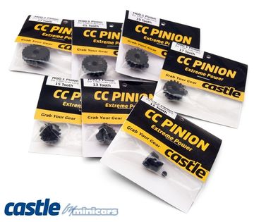 CC Pinion Mod 1 - 5mm Set (7)