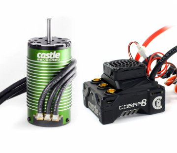 Combo Cobra 8 2-6S ESC & 1512-1800kV Sensored Motor