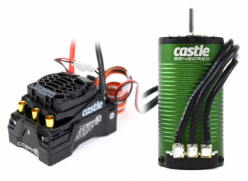 Combo Cobra 10 6S ESC & 1415-2400kV Sensored Motor in the group Brands / C / Castle Creations / ESC & Combo Car 1/10 at Minicars Hobby Distribution AB (CC010-0174-15)