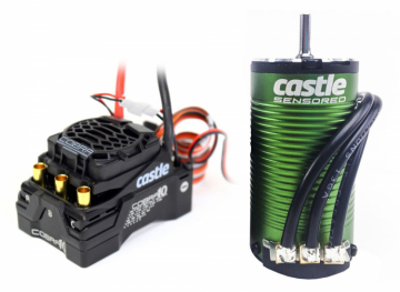 Combo Cobra 10 6S ESC & 1415-2400kV 5mm Sensored Motor in the group Accessories & Parts / Electric Motors / Complete Systems at Minicars Hobby Distribution AB (CC010-0174-16)