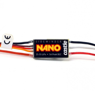 SIDEWINDER NANO MICRO ESC 1/18-1/24 12.6V