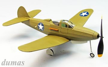 P-39 Aircobra 457mm Träbyggsats