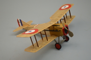 Spad VII 457mm Träbyggsats