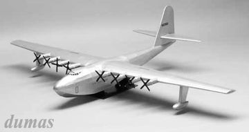 Hughes Spruce Goose HK-1 762mm Träbyggsats