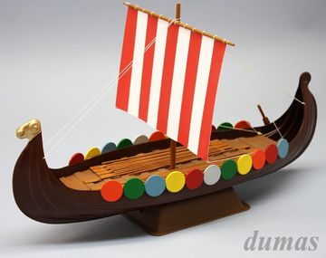 Viking Ship 305mm Träbyggsats